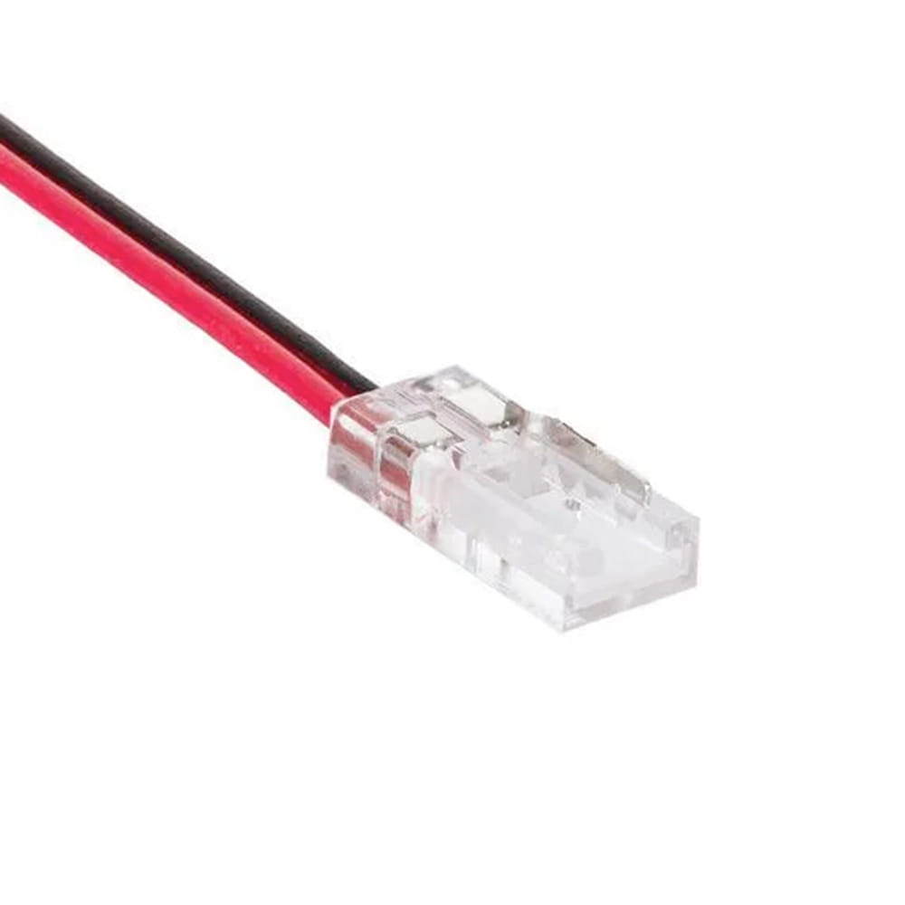 CONNETTORE INIZIALE + CAVO DA 15 CM - RGB DA 10 mm