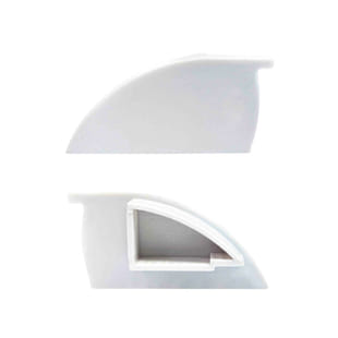 TAPPO DESTRO BIANCO PER PROFILO GALICIA