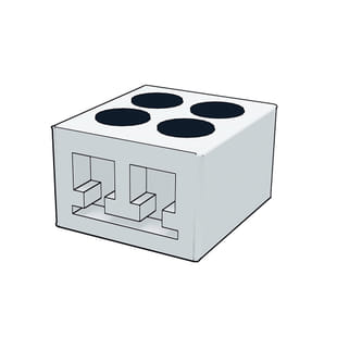 CONNETTORE RAPIDO PER STRIP DA 5 - 8 mm