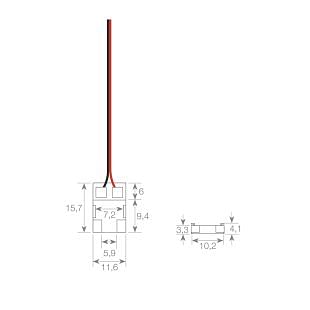 KIT INIZIALE PER STRIP LED COB DA mm.10