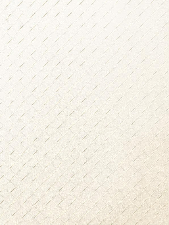 COVER STYL Textile Leather - Lozenge White SS-NG23