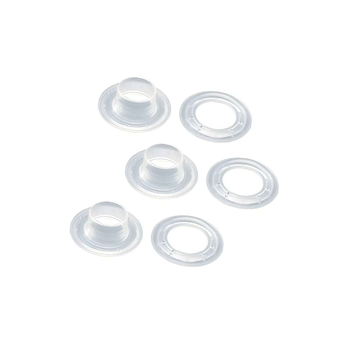 Occhiello + Rondella trasparente 